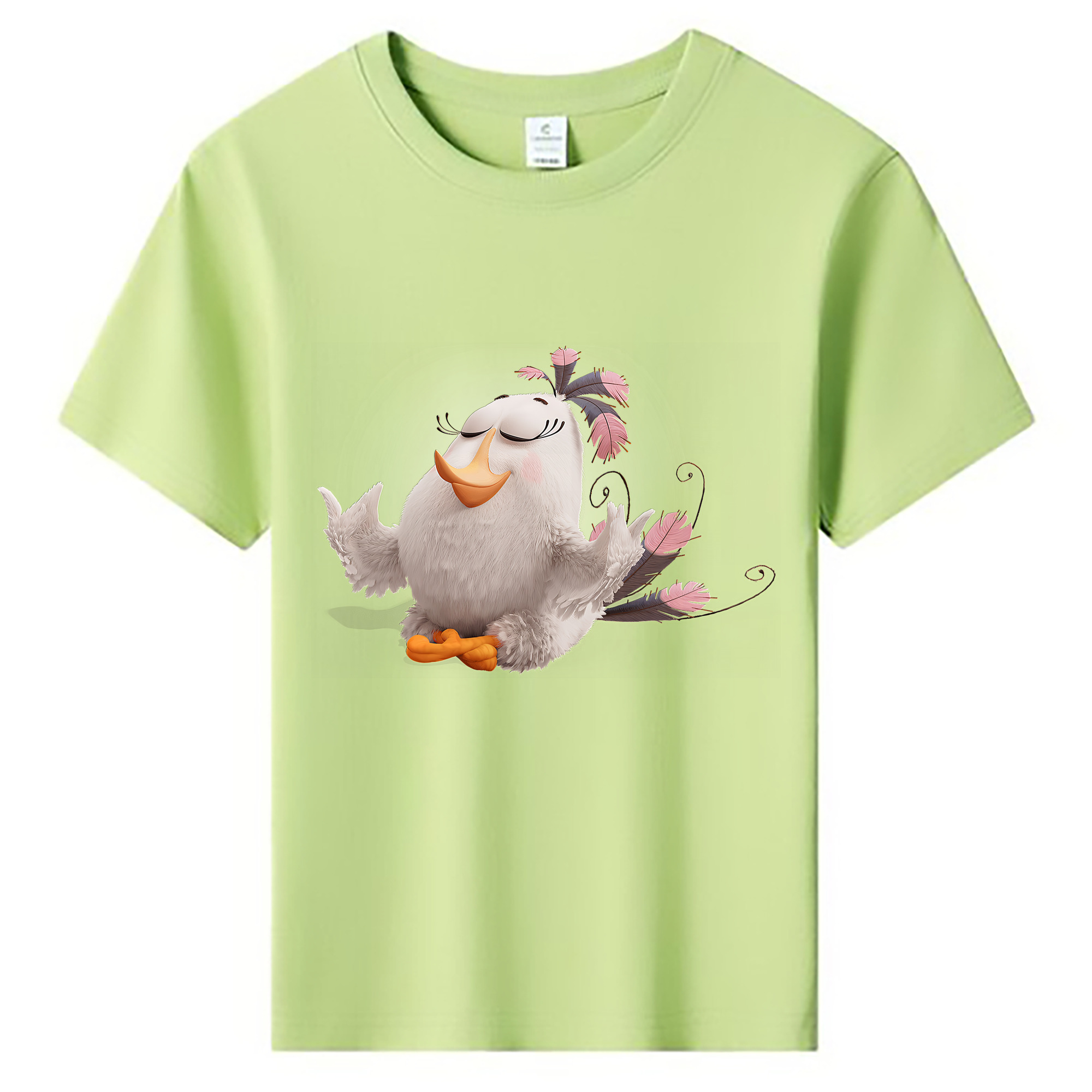 （画像用） Angry Birds アングリーバード 綿100％キッズTシャツ（フロントプリント）